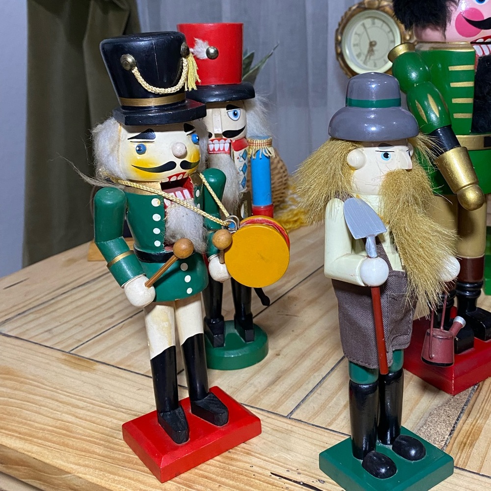 Vintage Nutcracker Drummer 🥁 Soldier